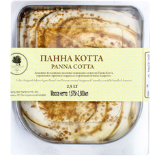 Мороженое молочное Gelato Di Natura Панна-котта с крошками печенья Амаретто, 1.575кг