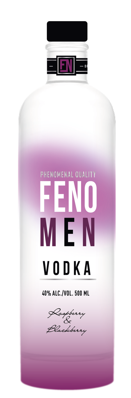 Водка Fenomen малина-ежевика, 0.5л