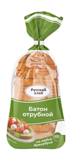 Батон Русский хлеб Отрубной в нарезке, 400г