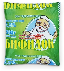 Бифидок Ядринмолоко 2.5%, 450г