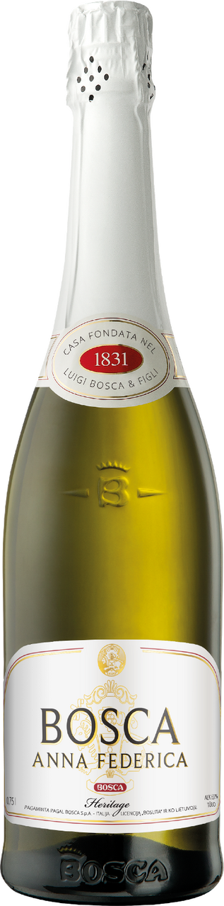 Изображение товара Сидр Bosca Anna Federica Heritage белый полусладкий, 0.75л