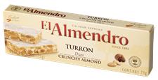 Туррон EL ALMENDRO с миндалем, 75г