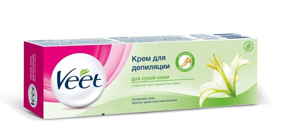 Изображение товара Крем для депиляции Veet для сухой кожи 100 г с технологией Silky Fresh