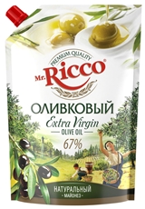 Майонез Mr. Ricco Organic оливковый 67%, 800мл