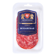 Колбаса Омский бекон Испанская сырокопченая нарезка, 85г