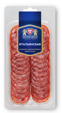 Колбаса Омский бекон Итальянская сырокопченая нарезка, 85г