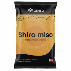 Паста соевая Genso Shiro Miso светлая, 1кг