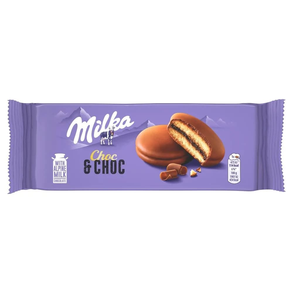 Бисквит Milka Choc and Choc, 150г