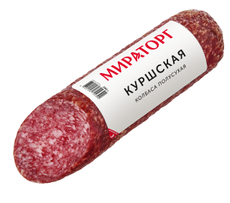 Колбаса Мираторг Куршская полусухая сырокопченая, 280г