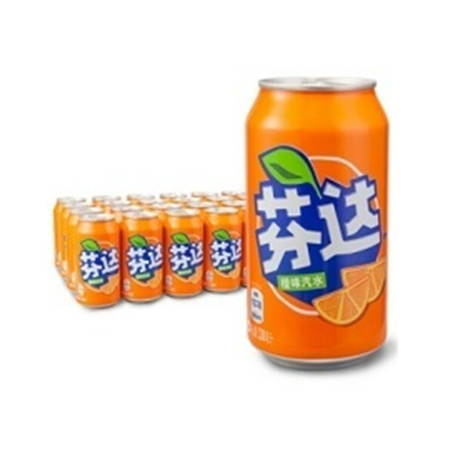 Напиток Fanta газированный, 330мл x 24 шт