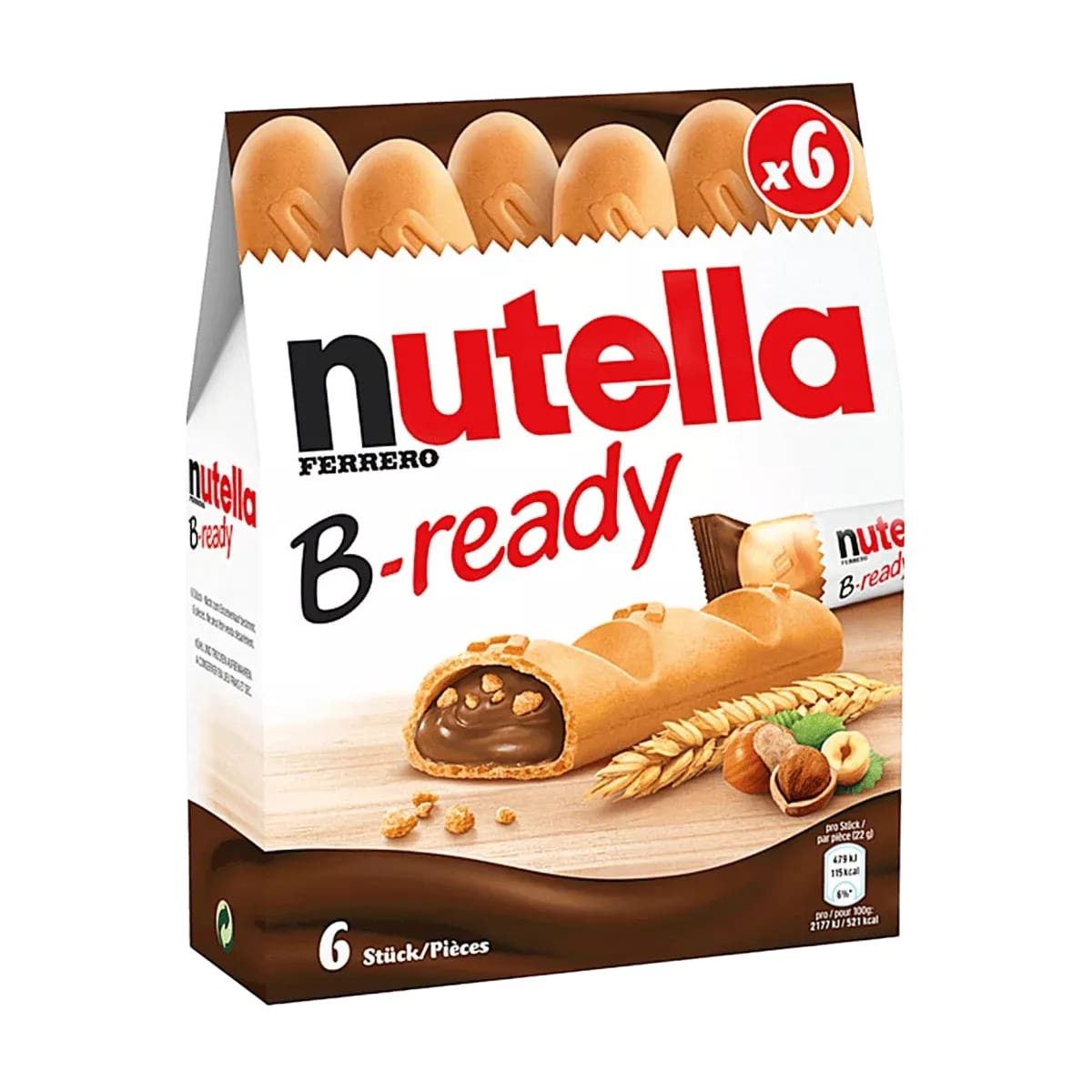 Печенье Nutella B-Ready, 132г
