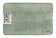 Tarrington House Коврик для ванной фисташковый с эффектом памяти, 55 x 75см