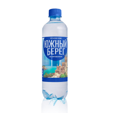 Вода Южный берег питьевая газированная, 500мл