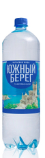 Вода Южный берег питьевая газированная, 1.5л