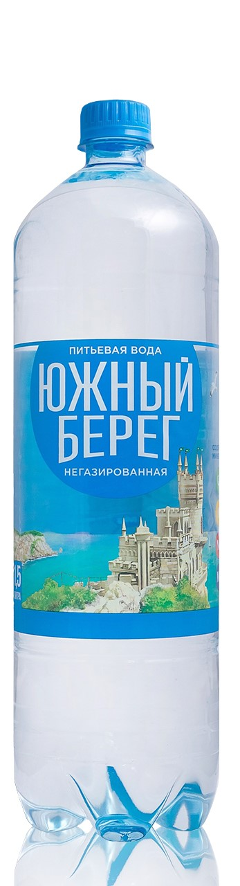 Вода Южный берег питьевая негазированная, 1.5л