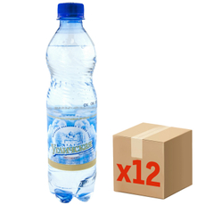 Вода Угличская питьевая газированная, 500мл x 12 шт