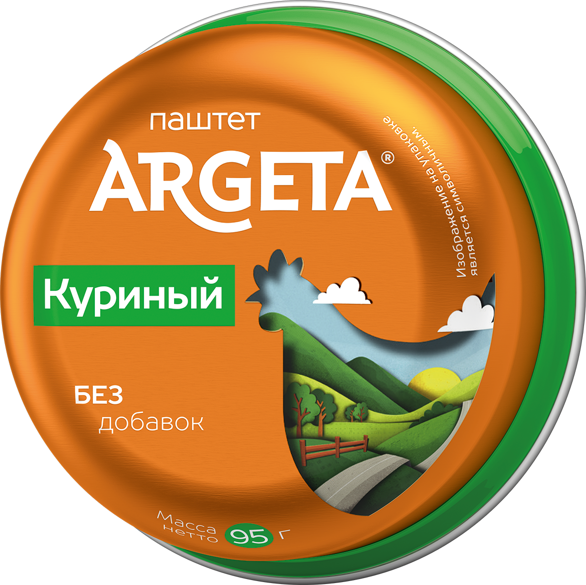 Паштет Argeta куриный, 95г купить с доставкой на дом, цены в  интернет-магазине