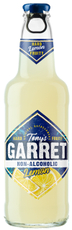 Напиток пивной Tony's Garret Hard с лимоном безалкогольный, 0.4л