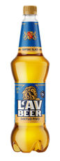Пиво Lavbeer светлое, 1.1л