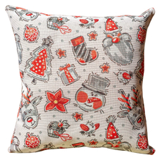 Подушка декоративная Карнавал гобеленовая двусторонняя, 36 x 36см