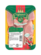 Мясо бедра цыпленка-бройлера Куриное царство бескостное охлажденное, ~900г