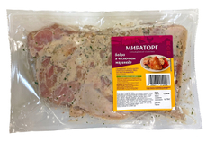 Бедро цыпленка-бройлера Мираторг в чесночном маринаде охлажденное, ~1.2кг