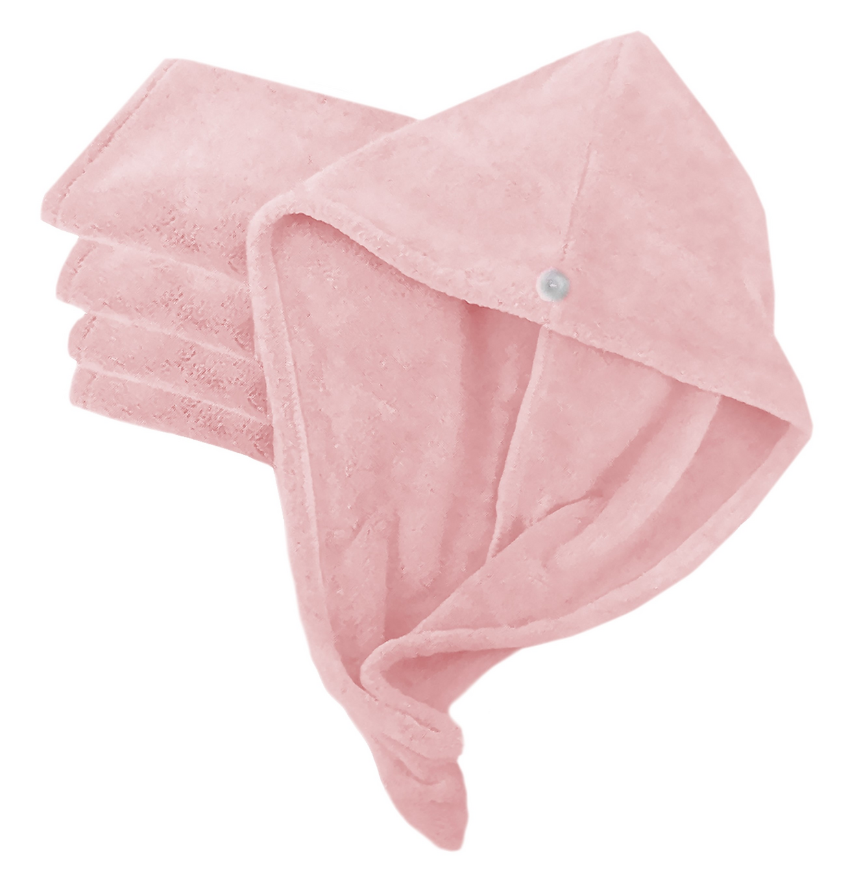 Tarrington House Полотенце для волос розовое из микрофибры, 25 x 60см