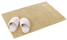 Tarrington House Коврик для ванной бежевый из шенилла, 55 x 75см