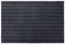 Tarrington House Коврик для ванной темно-серый из синели, 55 x 75см