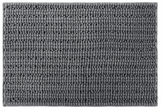 Tarrington House Коврик для ванной серый из синели, 55 x 75см