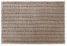 Tarrington House Коврик для ванной бежевый из синели, 55 x 75см