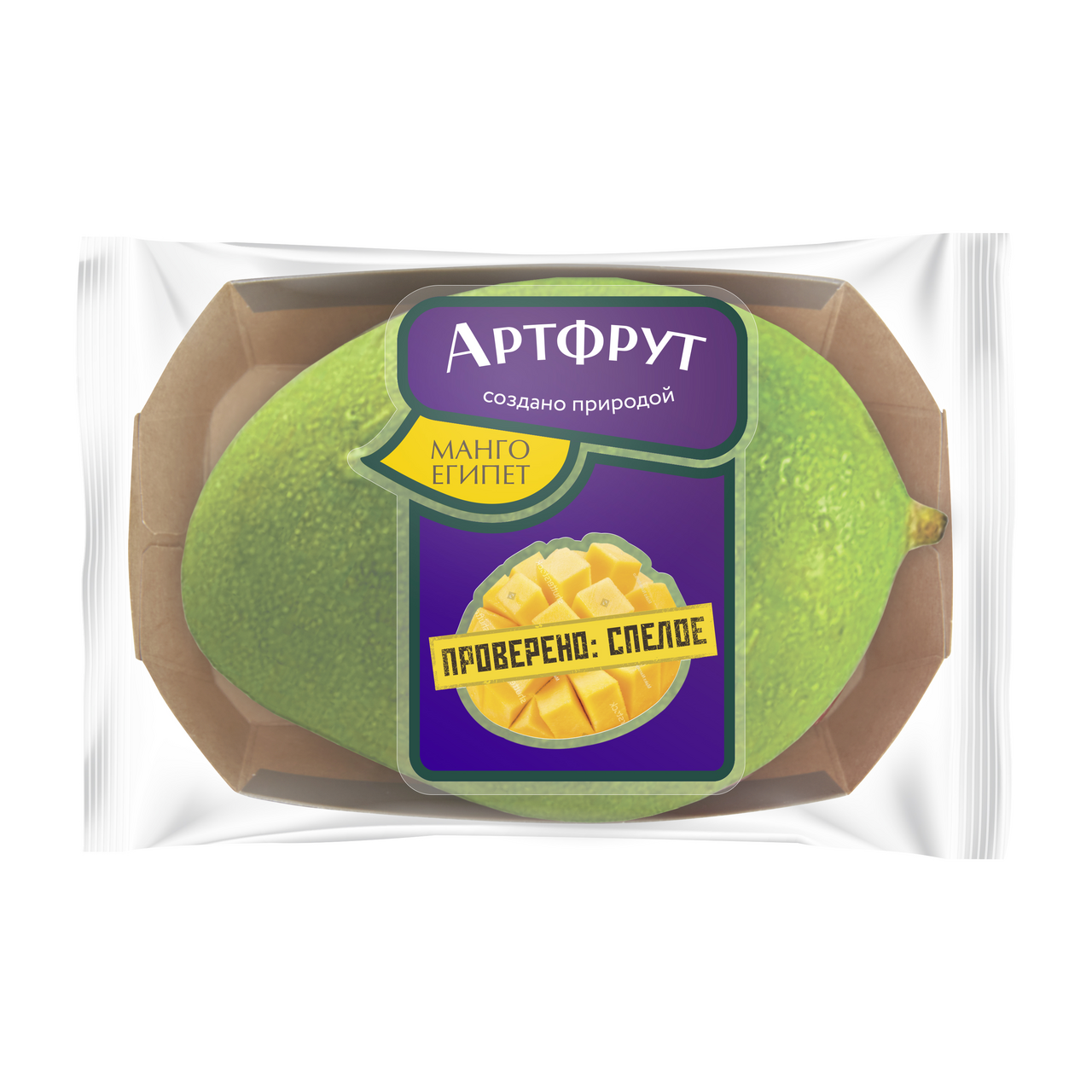 Изображение товара Манго Artfruit 500г – свежий египетский фрукт для десертов и смузи