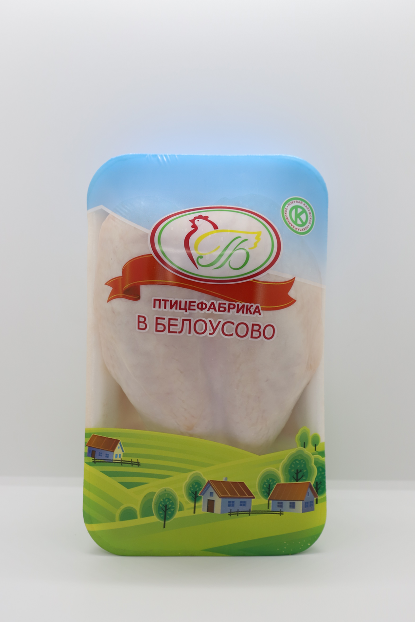 Грудка цыпленка-бройлера Птицефабрика в Белоусово охлажденная, ~800г