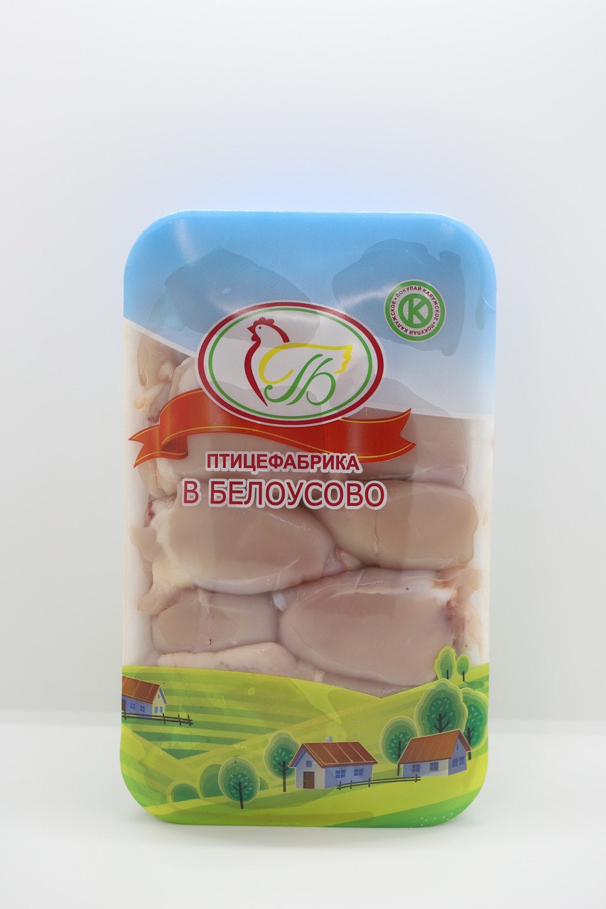 Филе бедра цыпленка-бройлера Птицефабрика в Белоусово охлажденное, ~750г