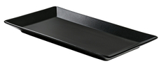 METRO PROFESSIONAL Блюдо Macario прямоугольное черное 25 x 14.5см, 6шт