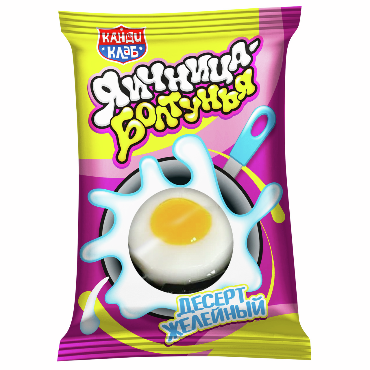 Десерт желейный Канди клаб Яичница-болтунья, 24г