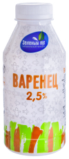 Варенец Зеленый луг 2.5%, 450г