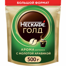 Кофе Нескафе Gold Aroma Intenso растворимый, 500г