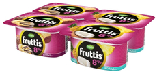 Йогуртный продукт Fruttis Банана сплит/ Пина колада 8%, 115г