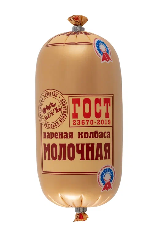 Колбаса Естъ Молочная вареная ГОСТ, 500г