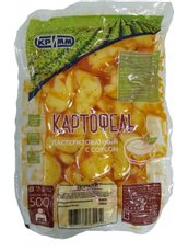 Картофель дольки с соусом чили пастеризованный, 500г