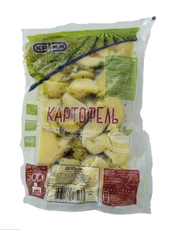 Картофель дольки с соусом нежный пастеризованный, 500г