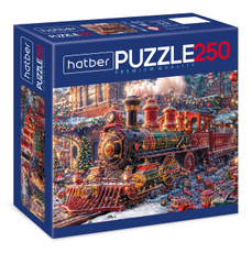 Пазлы для детей Hatber Сказочный паровоз 250 элементов, 28 x 40см