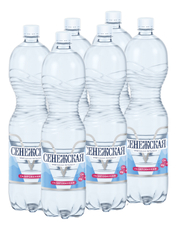 Вода Сенежская питьевая газированная, 1.5л х 6 шт
