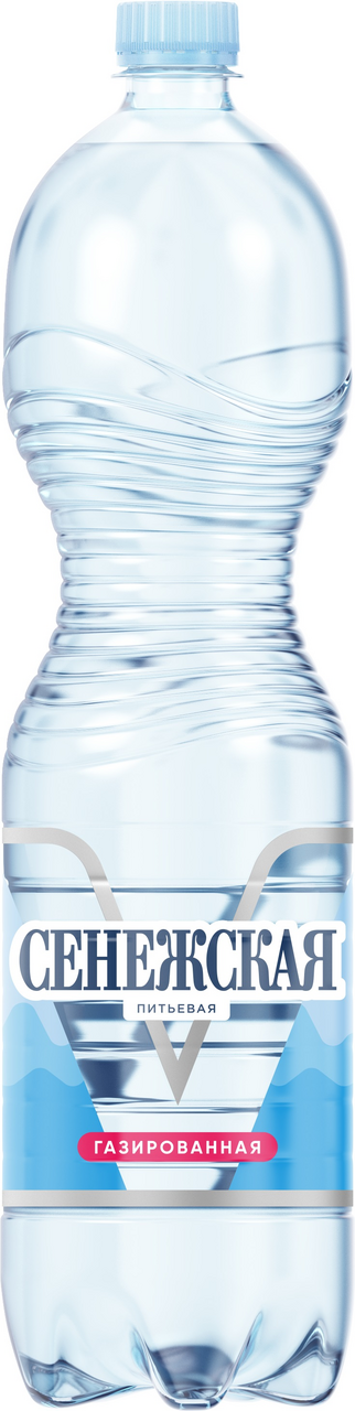 Изображение товара Вода Сенежская питьевая газированная, 1.5л