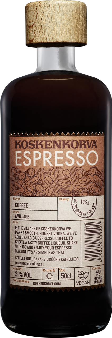 Ликер Koskenkorva Espresso, 0.5л