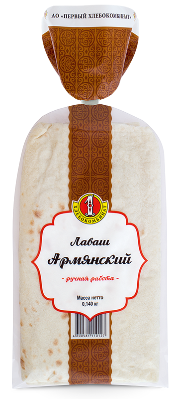 Лаваш Первый хлебокомбинат армянский ГОСТ, 140г