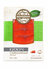 Кижуч Меридиан ломтики слабосоленый, 120г