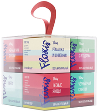 Чай подарочный Floris из 8 кубиков, 80г