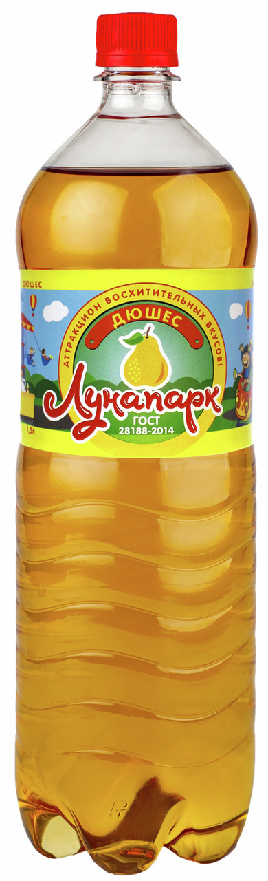 Напиток Лунапарк Дюшес газированный, 1.5л